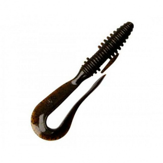 Силикон Keitech Mad Wag 7 6 шт/уп Черный/Зеленый (1013-1551.01.86)