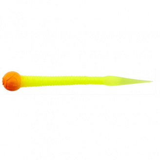 Приманка силикон Lucky John Floating Trout Slug 2.5in 10шт в форме червя, плавающая цвет 150 140156-L05