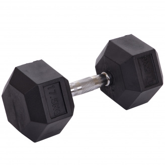 Гантель шестигранная гексагональная Zelart TA-2679-17_5 17,5кг