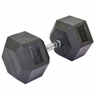 Гантель цельная шестигранная SP-Planeta SC-8013-40 40кг 1шт