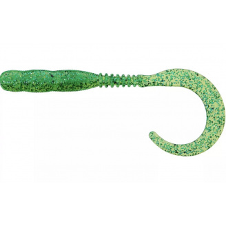 Силикон Reins Curly Curly 4 15 шт/уп. Зеленый/Желтый (1013-1552.09.58)