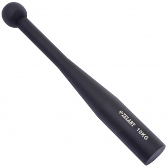 Бита стальная для функциональных тренировок (1шт) Zelart TA-0923-10 10кг STEEL CLUBBELL