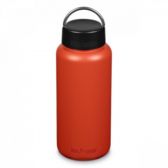 Бутылка для воды Klean Kanteen Wide Loop Cap 1182 мл Красный (1017-1009499)