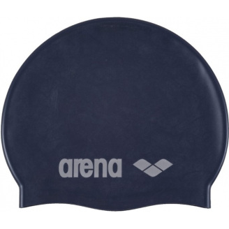 Шапка для плавания Arena Classic Silicone Jr One Size Темно-синий (SPU91670-071)