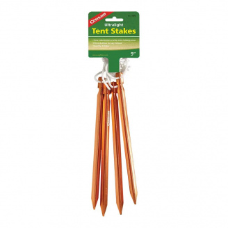 Колышки для палатки Coghlans Ultralight Tent Stakes 9 4 Pack (1053-CHL.1000)