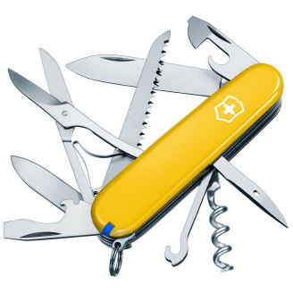 Складной нож Victorinox Huntsman Ukraine Желто-синий (1.3713.8.2)