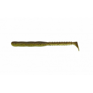 Силикон Reins Rockvibe Shad 4 B08 Green Pumpkin Chart Melon 9 шт/уп. (1013-1552.08.98)