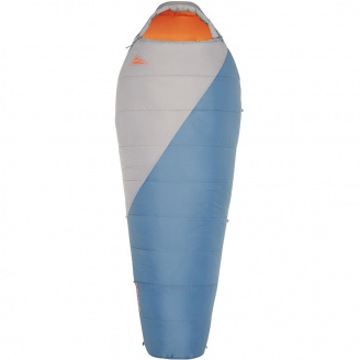 Спальник Kelty Cosmic Synthetic 20 Long Серый-Голубой
