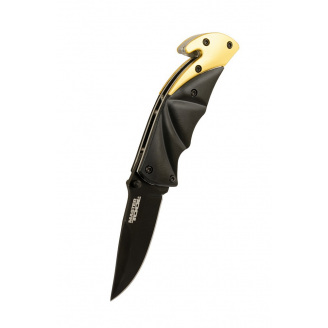 Нож складной MASTERTOOL GM BULAT 150х29х17 мм черное (79-0121)