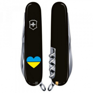 Нож Victorinox Huntsman Ukraine 91мм Сердце (1049-Vx13713.3_T1090u)