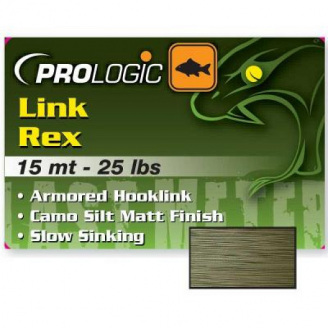 Поводковый материал Prologic Link Rex 15m 50lbs Camo Silt (1013-1846.01.05)