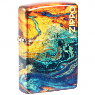 Зажигалка бензиновая Zippo Colorful Zippo Design (48778)
