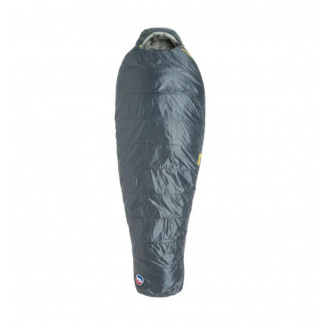 Спальник Big Agnes Anthracite 20 FireLine Pro Recycled Regular L левый Серый (1054-021.0178)