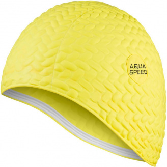 Шапочка для плавания Aqua Speed Bombastic Tic-Tac Желтый One Size (1000-117-18)