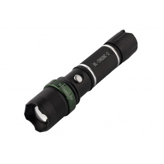 Фонарь X-BALOG UV 2 диоды BL-T8626C-2 алюминиевый диапазон до 300 м L-072