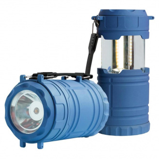 Фонарь кемпинговый Quantum QM-FL3041 Nice 1W LED + 3W COB Blue