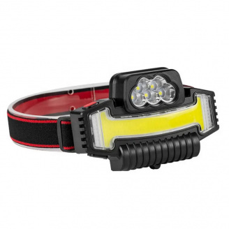 Фонарь аккумуляторный налобный HeadLight W685-5 3W+COB3W