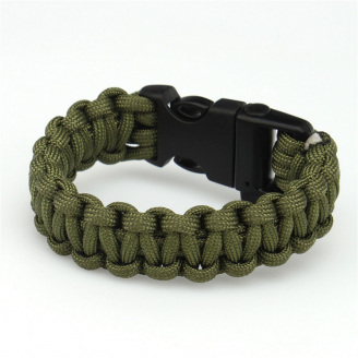 Браслет выживания J.G. Paracord army green
