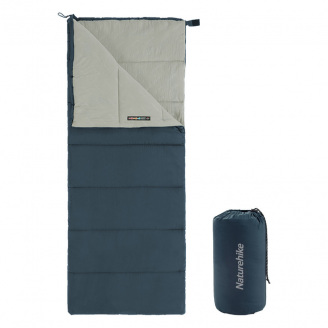 Спальный мешок Naturehike F150 NH22MSD05 Правый 190x75 см Синий (2241645589)