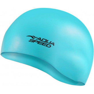 Шапочка для плавания Aqua Speed Mono Голубой One Size (1000-111-02)