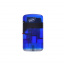 Зажигалка газовая 2 турбо Prof Double Jet Flame Transparent Синяя (40803728BLU) Косів