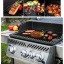 Тефлоновый коврик для гриля No Brand BBQ grill sheet с антипригарным покрытием 33x40 см Черный (2104618536) Нововолинськ