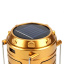 Фонарь аккумуляторный LED лампа OPT-TOP JH-5800T с павербанком и солнечной панелью золотистий (1756375680) Каменка-Днепровская