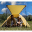 Палатка Naturehike P-Series CNK2300ZP028 четырехместная 210х210+55х100 см Светло-серый (1047-6976023920462) Доманёвка