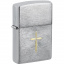 Зажигалка бензиновая Zippo Spiritual Cross Design Серебристый (46479) Шепетівка