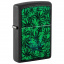 Зажигалка бензиновая Zippo Cannabis Design Black Light (48736) Киев