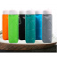 Складная силиконовая бутылка для воды и напитков с карабином water bottle 600 мл Черный (С051120) Костопіль