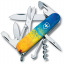 Складной нож Victorinox Climber Ukraine 91 мм 15 функций Желто-синий (1.3703.7_T3100pw) Киев