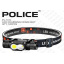 Фонарь налобный аккумуляторный Police PL-101L 1*18650 5840 type-C 6 режимов + красный свет Черный (30151418) Кам'янка-Дніпровська