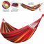 Гамак подвесной для отдыха Comfort тканевый бескаркасный одноместный Mexikan Hammock Разноцветный Тячів