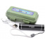 Фонарик ручной Bailong BL 517 COB USB micro charge Вишневе