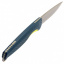 Нож SOG Aegis FX Indigo/Acid Yellow (1033-SOG 17-41-01-41) Косів