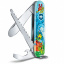 Набор детский подарочный Victorinox My First Children Set Animal Edition Dolphin нож 84 мм/9 функций (0.2373.E1) Харьков