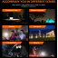 Фонарь для кемпинга аккумуляторный SuperFire T26 450 Lumen IP42 Белый Запорожье