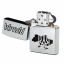 Зажигалка бензиновая Zippo Street Chrome 207 с гравировкой Вільна Серебристая (207 V) Чорноморськ