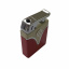 Зажигалка газовая пьезо Licences VW Metal Lighter Tank Жёлто-красная (40610129YERED) Черкассы