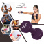 Гантели виниловые PowerPlay 4125 Achilles 2*2.5 кг Фиолетовые (2шт.) Токмак