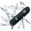 Складной нож Victorinox Huntsman Ukraine 91 мм 15 функций Карта Украины сине-желтая (1.3713.3_T1166u) Городок