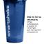 Шейкер спортивный Smartshake Lite 1000ml Glossy-Navy Blue Орехов