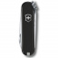 Складной нож Victorinox Classic SD Colors Dark Illusion 58 мм 7 функций Черный (0.6223.3G) Коростень