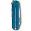 Складной нож Victorinox Classic 58 мм 7 функций Синий полупрозрачный (0.6223.T61G) Ужгород