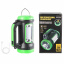 Фонарь кемпинговый RIAS MH-818A с солнечной панелью и функцией PowerBank Green (3_02990) Купянск