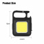 Фонарь X-BALOG LED COB 500lm 6W 500 mAh кемпинговый на карабине с магнитом и открывашкой Type-C (COB-500) Київ