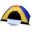 Палатка туристическая Camping Spot 2х1.5х1.1 м Желто-синий Ровно