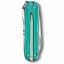 Складной нож Victorinox Classic 58 мм 7 функций Голубой полупрозрачный (0.6223.T24G) Запоріжжя