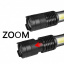 Фонарь мини ручной аккумуляторный карманный Police BL-525 XPE+COB microUSB с zoom Зарядной кабель (5389) Бровары